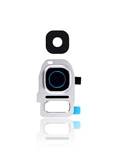 Samsung SM-G930 Galaxy S7 Rear Camera Lens with Cover Bezel Ring White