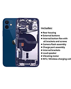 iPhone 12 Original Housing Pull Out Blue