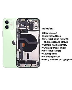 iPhone 12 Original Housing Pull Out Green