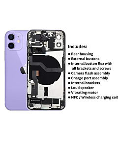 iPhone 12 Original Housing Pull Out Purple