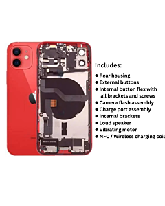 iPhone 12 Original Housing Pull Out Red