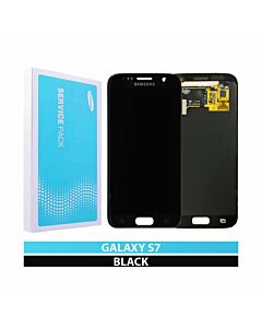 Samsung SM-G930 Galaxy S7 Service Pack LCD Display Replacement Black