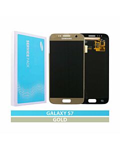 Samsung SM-G930 Galaxy S7 Service Pack LCD Display Replacement Gold