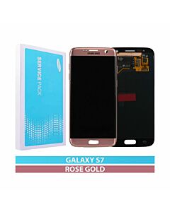 Samsung SM-G930 Galaxy S7 Service Pack LCD Display Replacement Rose Gold