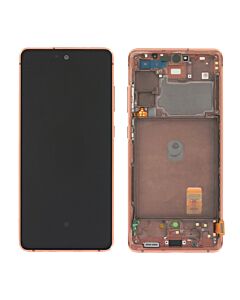 Samsung SM-G780/G781 Galaxy S20 FE 4G / 5G Service Pack LCD Display Replacement Cloud Orange