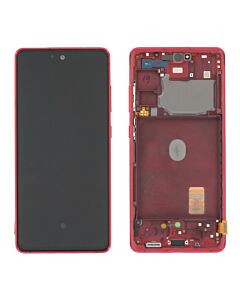 Samsung SM-G780/G781 Galaxy S20 FE 4G / 5G Service Pack LCD Display Replacement Cloud Red